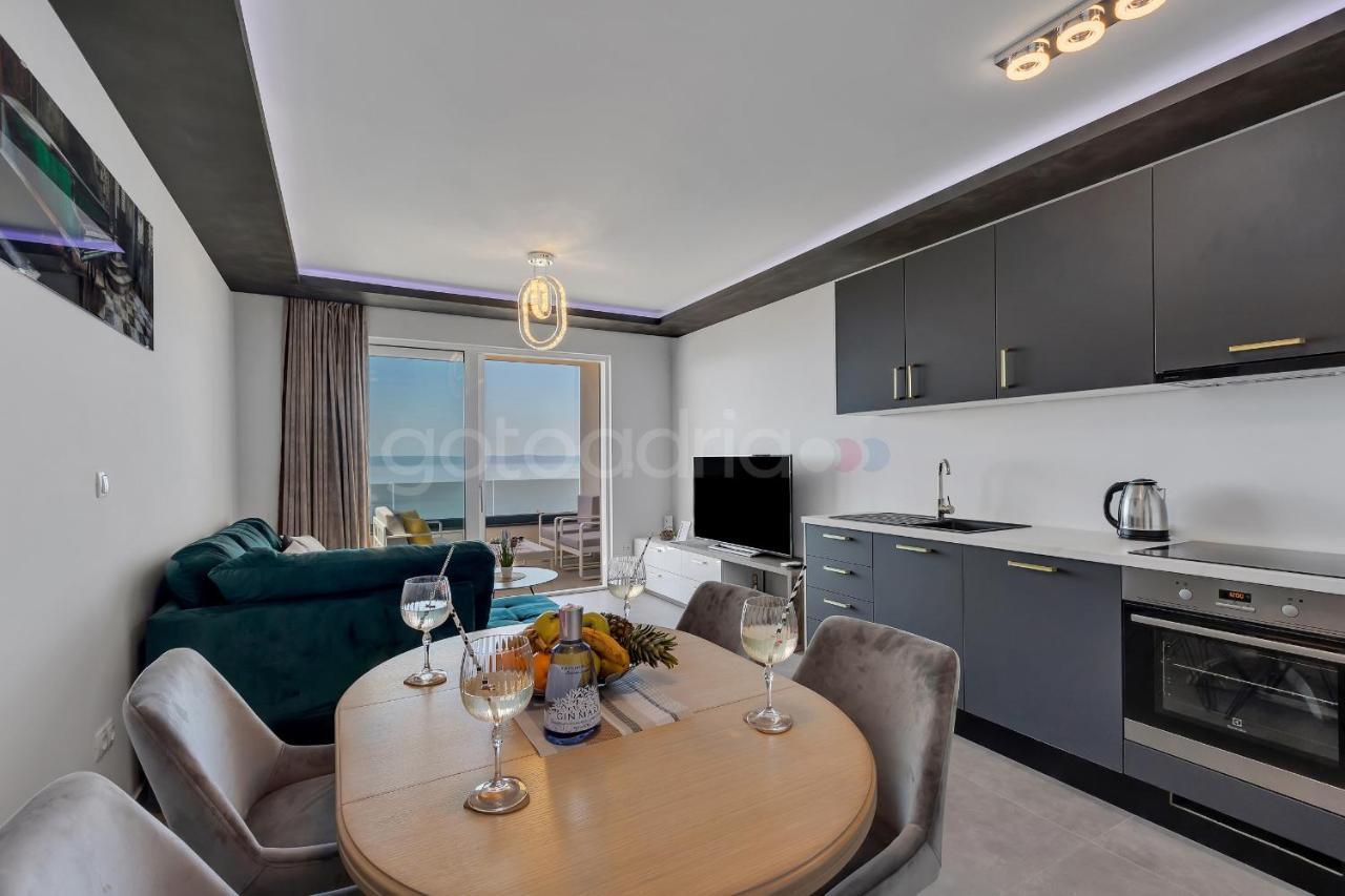 Luxury Seaview Apt Luki - Free Parking マカルスカ エクステリア 写真