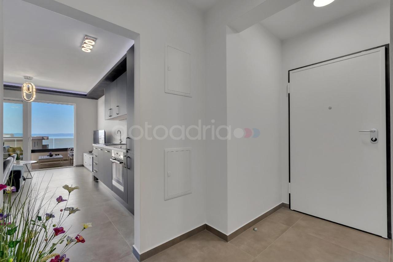 Luxury Seaview Apt Luki - Free Parking マカルスカ エクステリア 写真