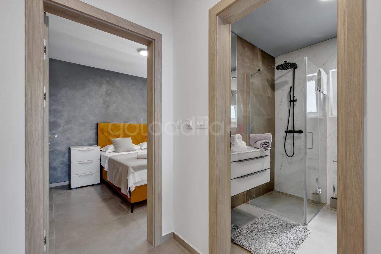 Luxury Seaview Apt Luki - Free Parking マカルスカ エクステリア 写真